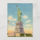 Recherche de liberté cartes postales new york