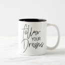 Recherche de rêve tasses Motivation