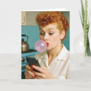 Recherche de bubble gum vœux cartes Rétro