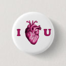Recherche de coeur anatomique badges Amour