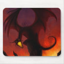 Recherche de mousepads dragon tapis souris Le feu