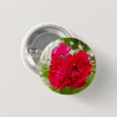 Recherche de rouge de fleur badges Conception