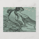 Recherche de la petite sirène cartes postales Mer