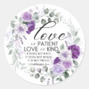 Recherche de corinthiens 13 autocollants L'amour est patient