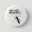 Recherche de moustiques badges Drôle