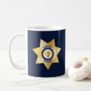 Recherche de sheriff tasses Application de la loi
