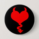 Recherche de emo gothique badges Coeur