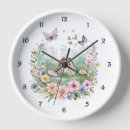 Recherche de floral horloges Cottagecore