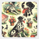 Recherche de dalmatiens autocollants Chiot