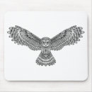 Recherche de zendoodle tapis souris Hibou