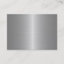 Recherche de regard métallique cartes visite Simple