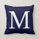 Zoek naar monogram m kussens Marineblauw