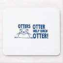 Zoek naar otters muismatten Grappig