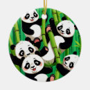 Zoek naar bamboe ornamenten Panda