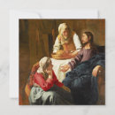 Recherche de peintures par le vermeer vœux cartes Âge d'or néerlandais