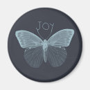 Recherche de bleu de papillon refrigérateur magnets Pour elle