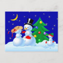 Recherche de boule de neige cartes postales Illustration
