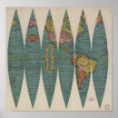 Zoek naar het antiek van de wereldkaart posters For him