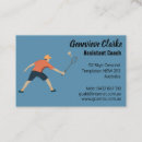 Recherche de joueur de badminton cartes visite Affaires