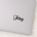 Recherche de jerry autocollants Typographie