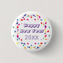Zoek naar gelukkig nieuw jaar buttons 2026