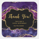 Recherche de violet foncé autocollants Fête d'anniversaire