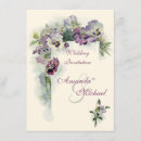 Recherche de cru 11x16 invitations Floral