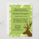 Recherche de chasseur de cerf invitations Pour tous