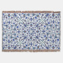 Recherche de oriental couvertures plaids Bleu