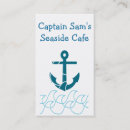 Zoek naar schepen visitekaartjes Anker