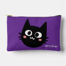 Recherche de chat noir cosmétiques pochettes Drôle