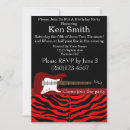 Recherche de guitare rouge invitations Fête d'anniversaire
