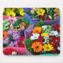 Recherche de fleurs colorées tapis souris Jardin