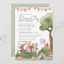 Recherche de nounours baby shower invitations Ballons
