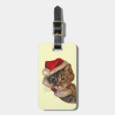 Recherche de chat noël bagages étiquettes Vacances