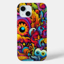 Recherche de motif psychédélique iphone coques Coloré
