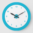 Recherche de cyan horloges Moderne