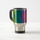 Recherche de rayures multicolores tasses Motif