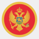 Recherche de monténégro autocollants Pays
