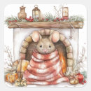 Zoek naar leuke muizen stickers Kerstmis