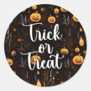 Recherche de motif halloween autocollants Tricher ou traiter