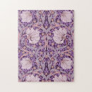 Zoek naar paarse bloemen puzzels Patroon