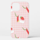 Recherche de fraise de kawaii iphone coques Dessin