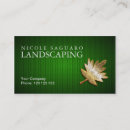 Recherche de jardinier paysagiste cartes visite Nature