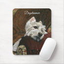 Recherche de westie tapis souris West highland white terrier