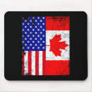 Recherche de drapeau canada tapis souris Vintage