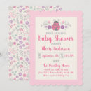 Zoek naar ladybug babyshower uitnodigingen Roze