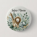 Recherche de lion de bébé badges Premier anniversaire