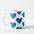 Recherche de coeur turquoise tasses Bleu