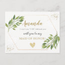 Recherche de maid of honor invitations Proposition